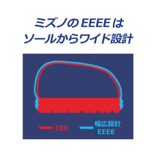 ミズノ 作業靴 オールマイティ LSII 21L WIDE ベルト/ローカット/ワーキング ユニセックス レッド×シルバー 幅広4E