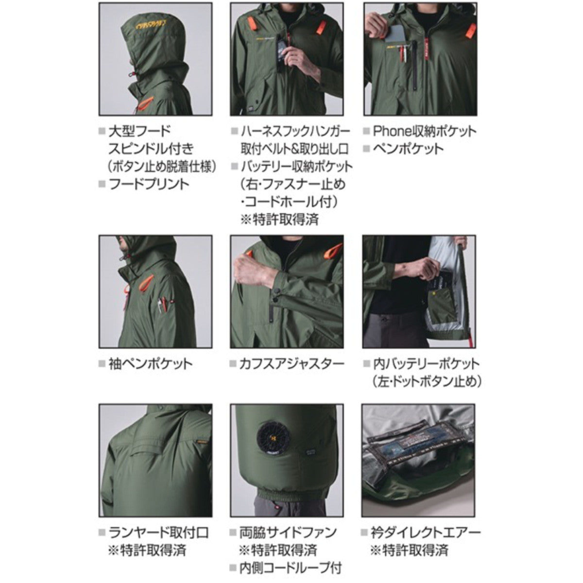 バートル AC2071 ACブルゾン 遮熱効果-10度 アルミコーティング 軽量 耐久性 撥水 サイドファン  熱中症 作業着 服のみ 単品