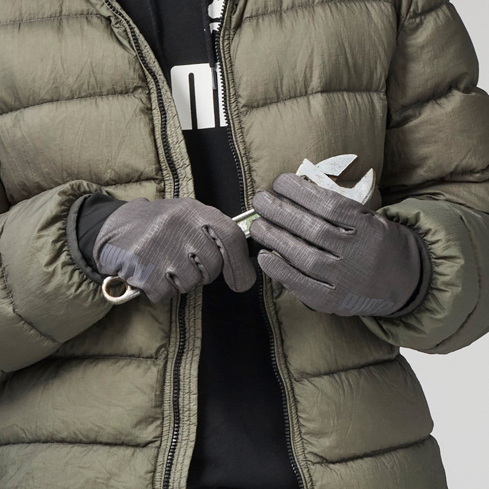 PUMA CW-3030 防寒ウインドプルーフグローブ プーマ 作業用 ワーク 防寒 手袋 ストレッチ 保温 タッチパネル 手甲防風 2025AW ユニワールド