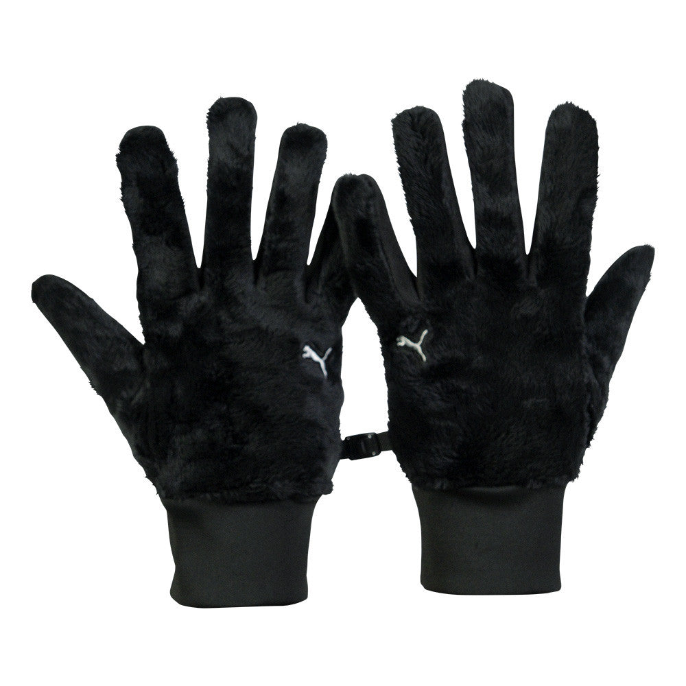 PUMA CW-3040 防寒ボアグローブ プーマ 防寒手袋 ストレッチ 保温 防風 すべり止め シャギーボア 作業 ワーク 2025AW ユニワールド